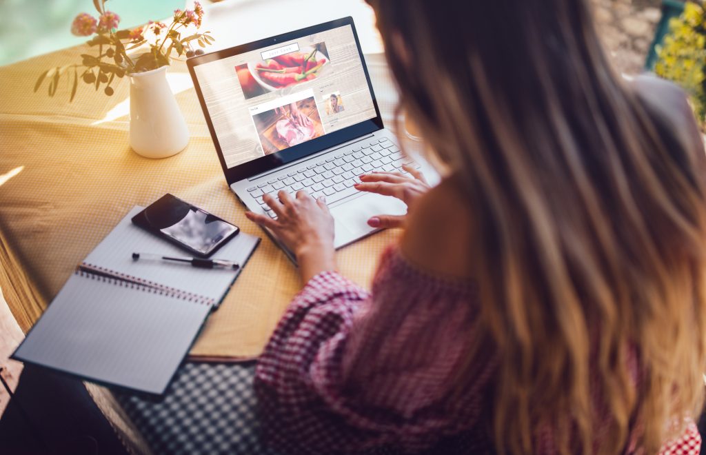 Woman on Laptop